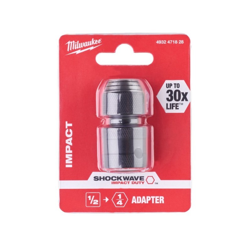 ADAPTOR PT BIT 1/2 - 1/4 MILWAUKEE