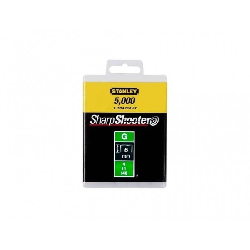CAPSE TAPITERIE TIP G 6MM(5000BUC) STANLEY