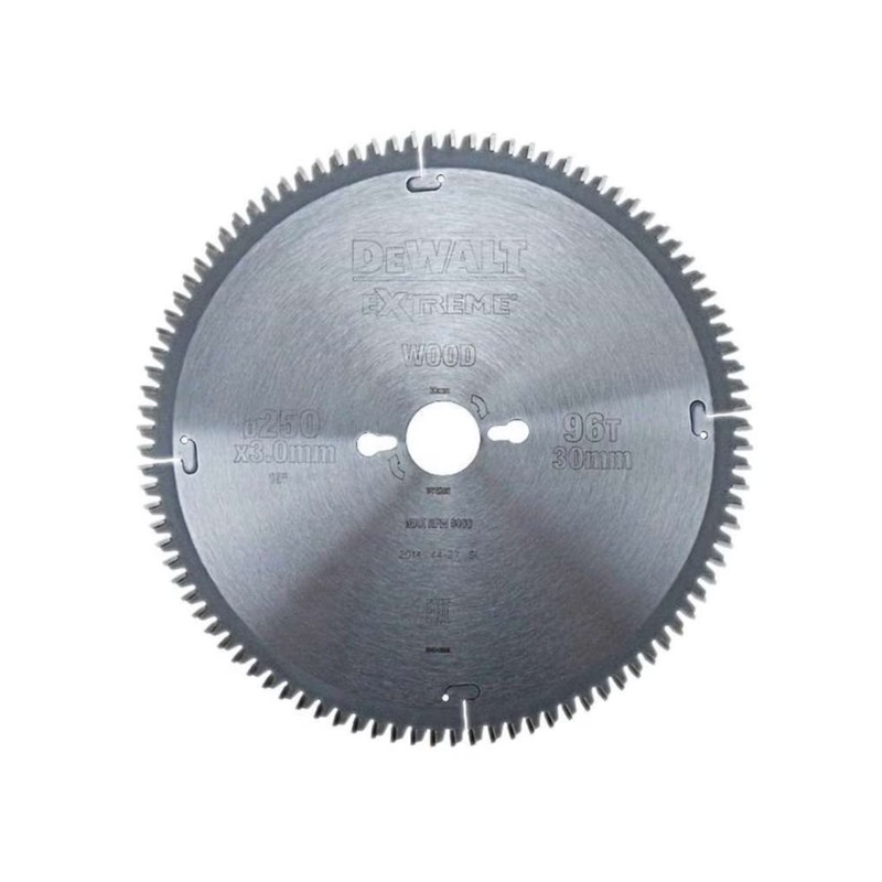 DEWALT DISC DEB LEMN/PVC/AL Z96 30/250MM