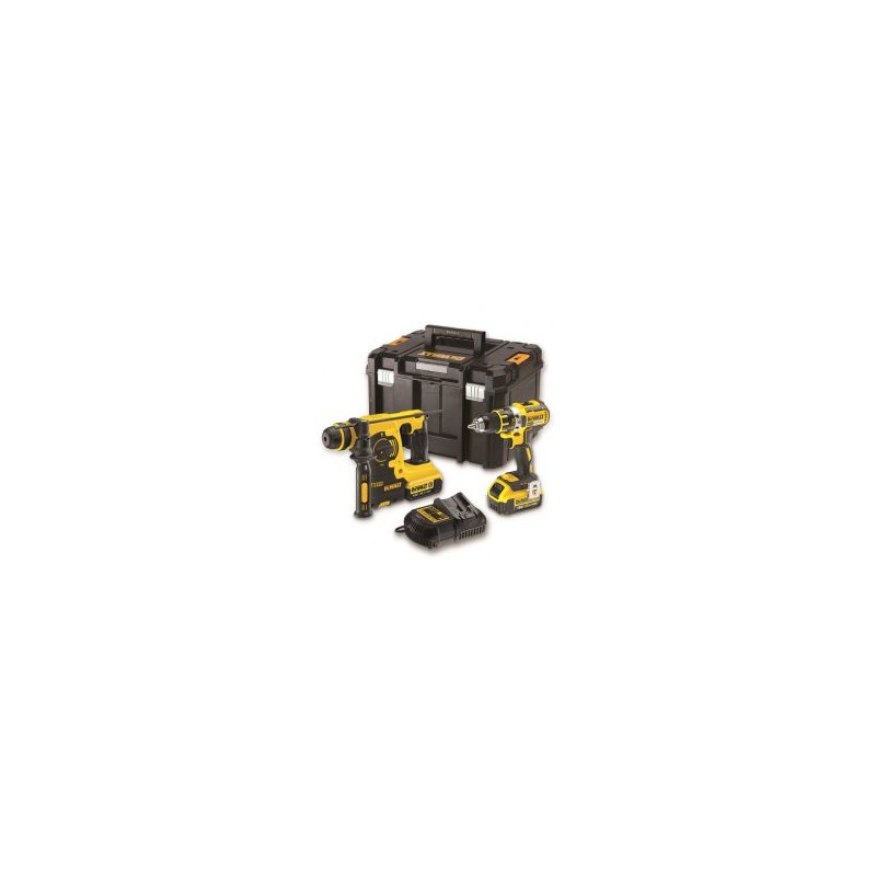 DEWALT SET 2 SCULE CU ACUM 18V (DCD796+DCG405)