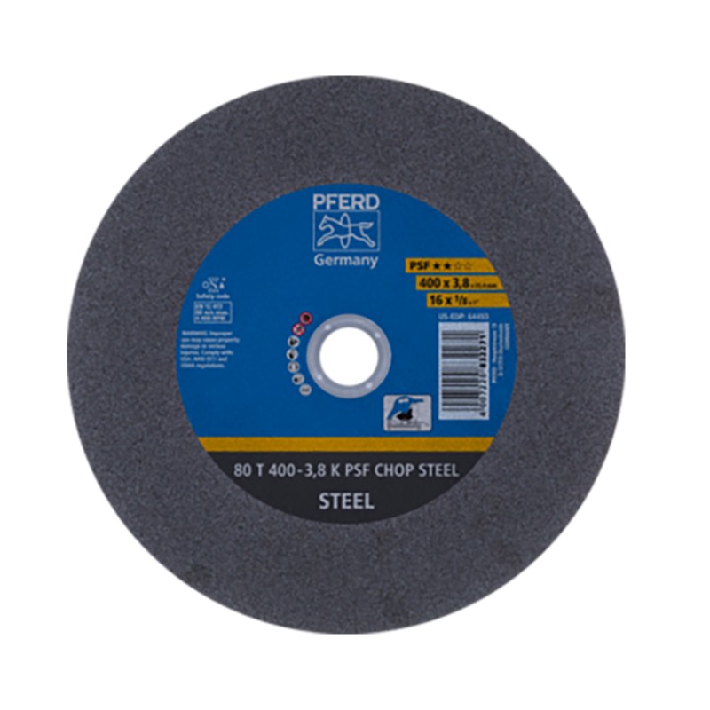 Disc de tăiere metalic PFERD T 400x3.8x25.4 mm Uni. Line PSF CHOP STEEL