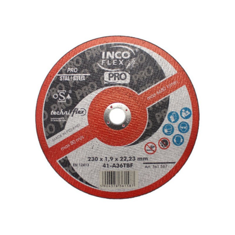 DISC DEB. MET PRO 230X1.9 INCO