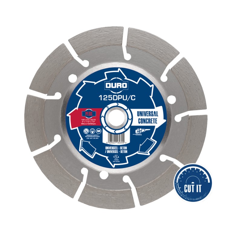 DURO PLUS DISC DIAM UNIV/BETON 125 2/SET