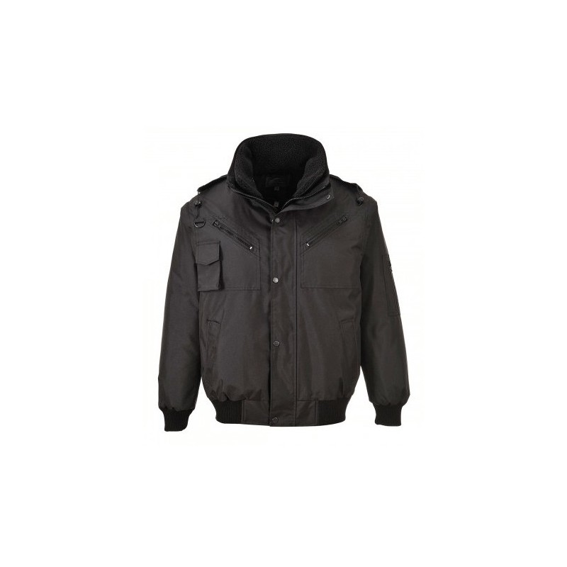 JACHETA BOMBER 3 IN 1 NEGRU L PORTWEST