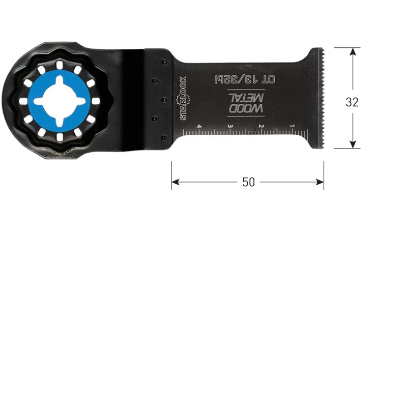 ROTEC LAMA BI-METAL 32X50MM (5/SET)