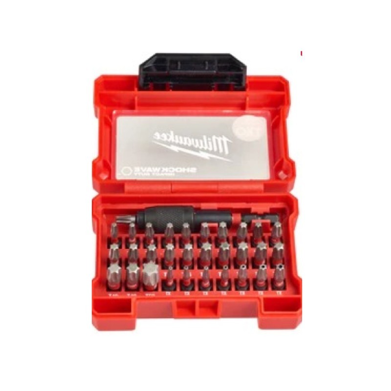 SET BITI TORX SHOCKWAVE 32 PIESE MILWAUKEE