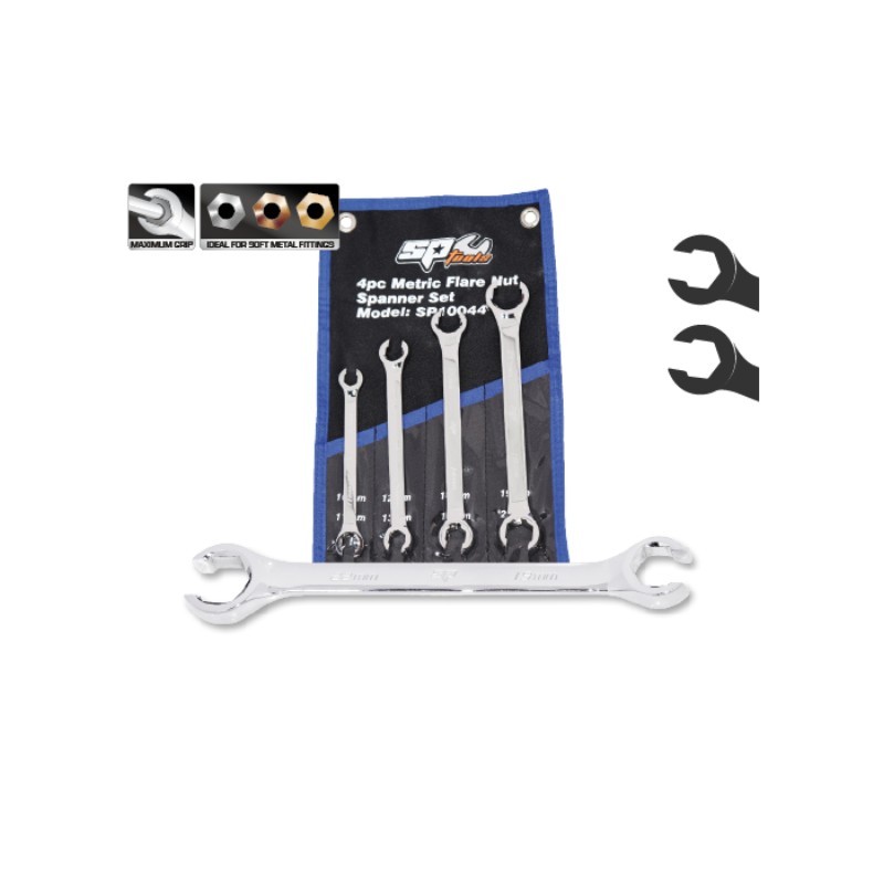 SET CHEI FLARE 4 PIESE METRIC SP TOOLS
