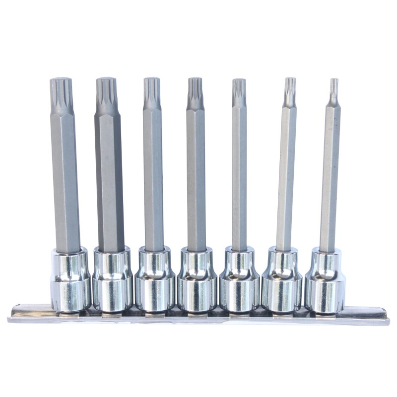SET TUBULARE CU BIT SPLINE 3/8" 100MM SP TOOLS