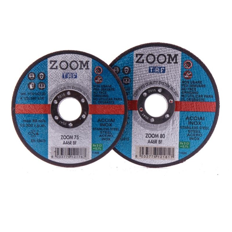 TAF DISC DEBITARE INOX 125X1 ZOOM