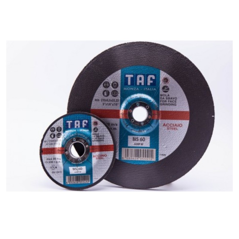 TAF DISC POLIZARE 125X6.5 UNIV.