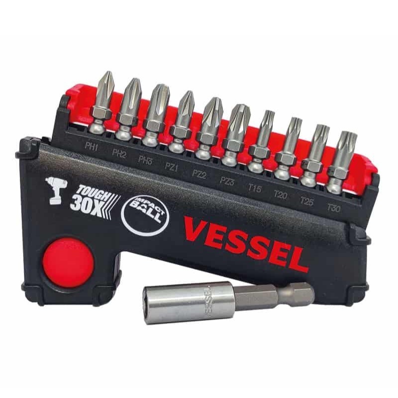 VESSEL SET BITI DE IMPACT MAGNETICI 11 BUC